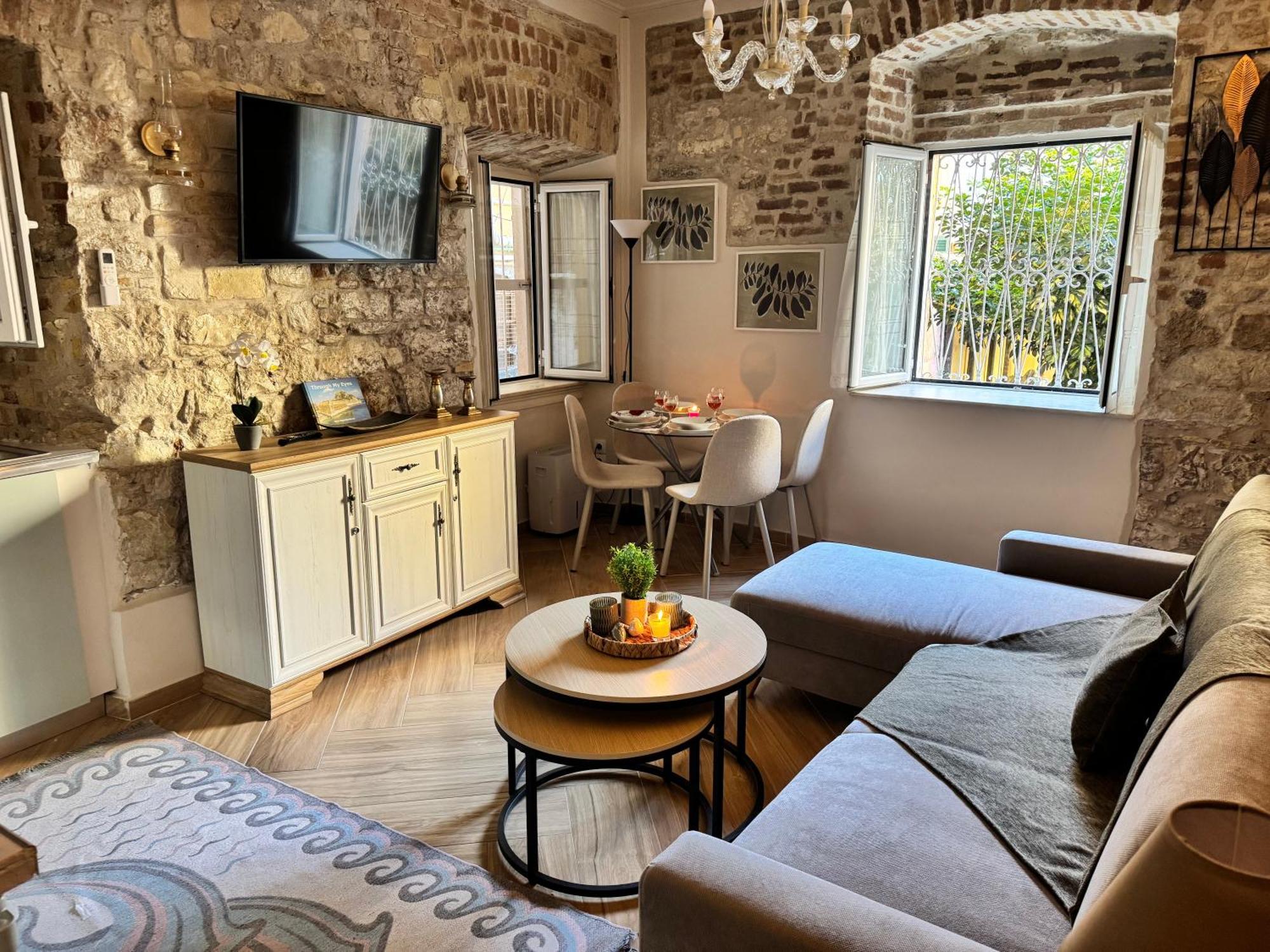Corfu Bruskos Luxury公寓 外观 照片